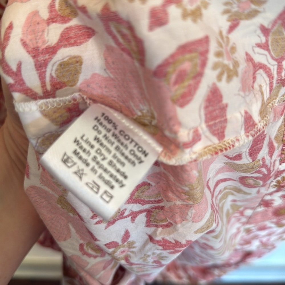 Marea Floral Cotton Maxi Dress - Picture 4 of 4